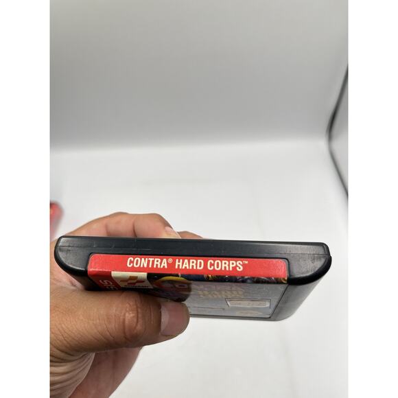 Contra: Hard Corps Sega Genesis Cartridge & Box Only Great Shape Tested & Workin - Picture 5 of 14